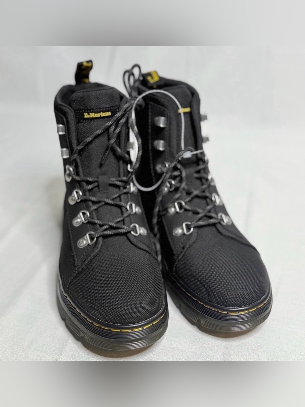 Dr. Martens Women’s Combs Boots Poly Casual Boot Size 10 Black New
